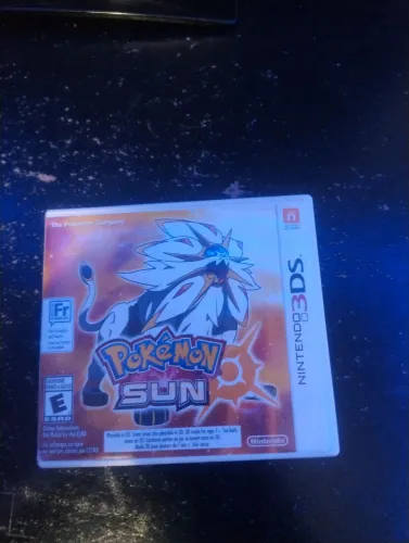 Jogo pokémon Sun Nintendo 3ds