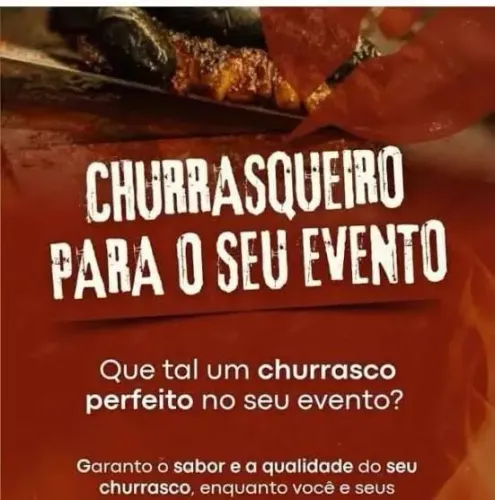 Churrasqueiro para seu Evento ?
