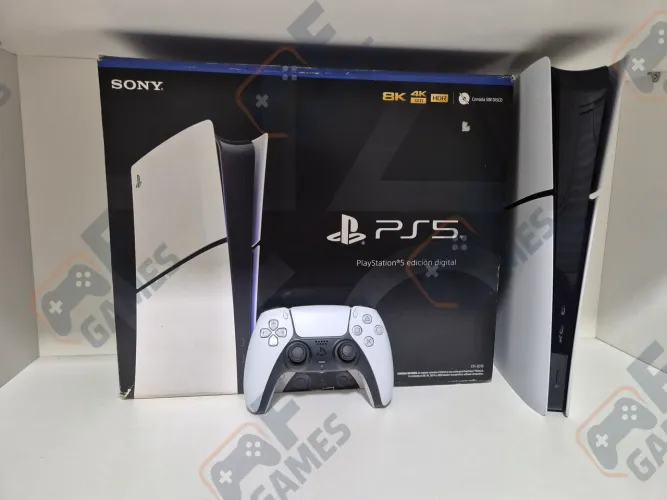 PS5 | Playstation 5 Slim 1TB Digital Seminovo + Garantia | Aceito Cartão!!!
