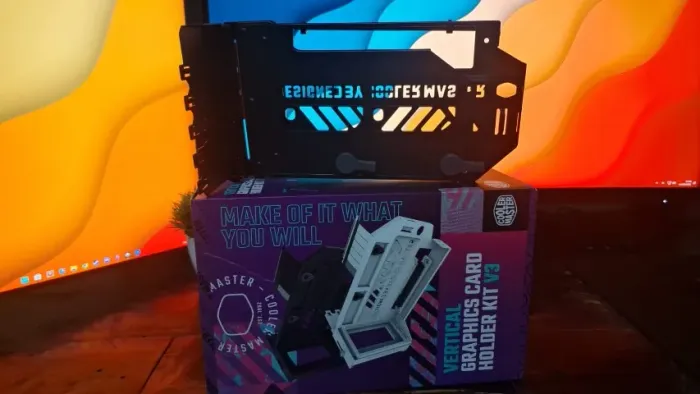 Suporte Placa De Vídeo Vertical Cooler Master V3 (Sem Riser) - Perfeito Estado
