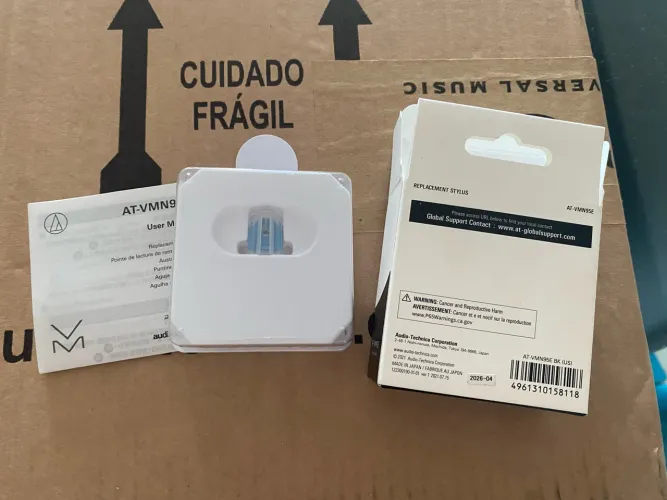 Agulha áudio technica at vm95c