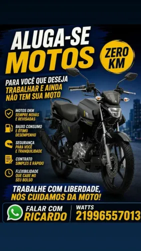 Aluguel de motos 0 KM