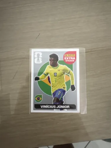 Figurinha Legend Vini Jr PRATA