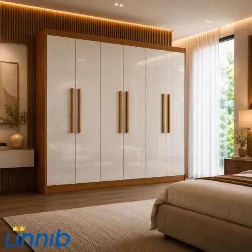 GUARDA ROUPA ESPANHA 6 PORTAS 100%MDF PAGA SOMENTE NA ENTREGA EM ATÉ 12x SEM JUROS