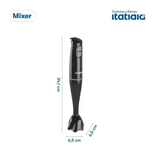 Mixer Itatiaia 127V Potente, Compacto, Ideal Para Sucos, Molhos e Vitaminas