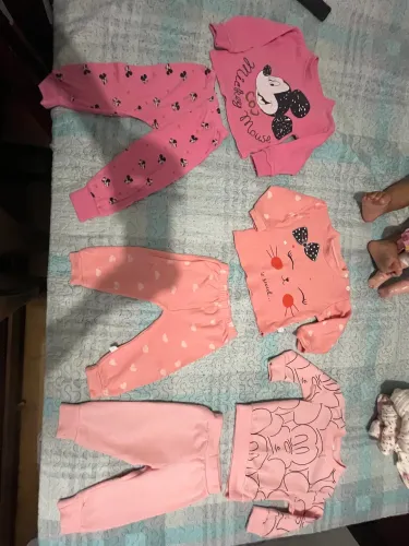 Conjunto de frio bebê menina
