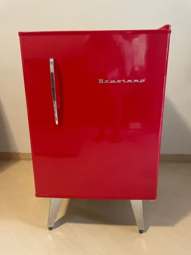 Frigobar Brastemp Retrô Vermelho - Funcionando Perfeitamente