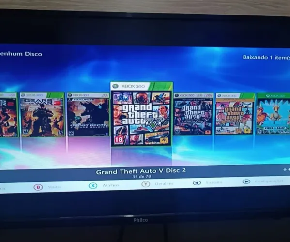 ? Xbox 360 Completo com RGH + Aurora | Só Ligar e Jogar