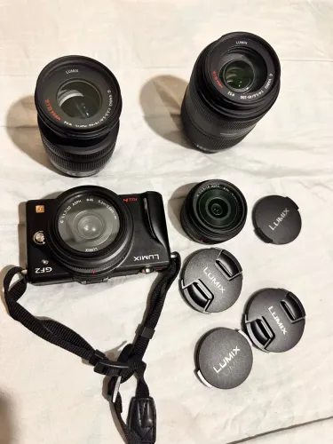 Kit Panasonic Lumix GF2 + 4 Lentes MFT + 2 Baterias