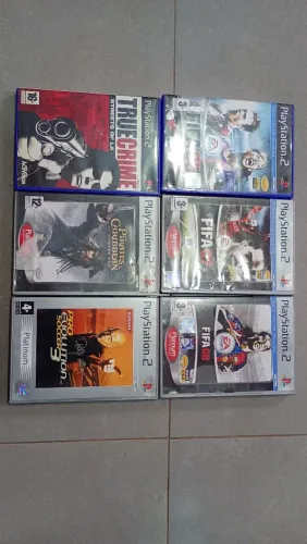 Jogos de PS2 originais europeus 