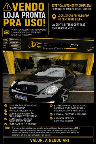 VENDO LOJA PRONTA! ESTÉTICA AUTOMOTIVA