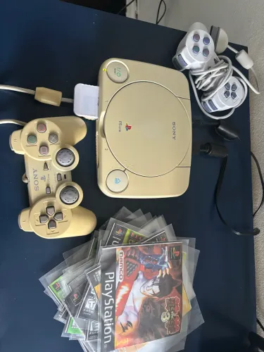 Playstation 1, memory card, controles e jogos