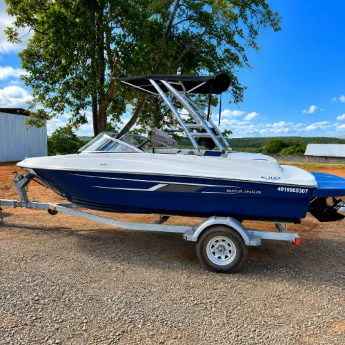 Barco Lancha Bayliner 2015 19 Pés Único Dono