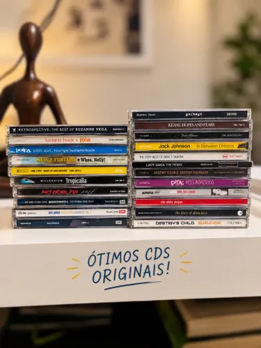 CDs ORIGINAIS EXCELENTES (A PARTIR DE R$ 20)