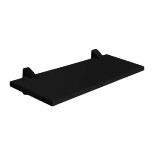 Prateleira MDF PRETA 20x40cm com suportes de fixação