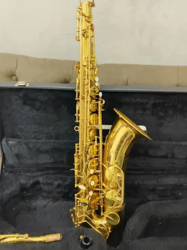 Saxofone Tenor Dolphin Usado - Funcionando Perfeitamente - R$ 1.800