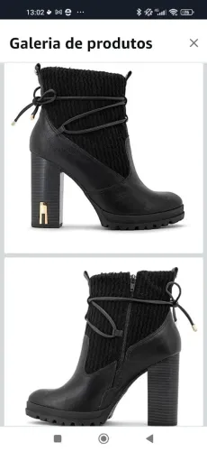 Bota cano curto 