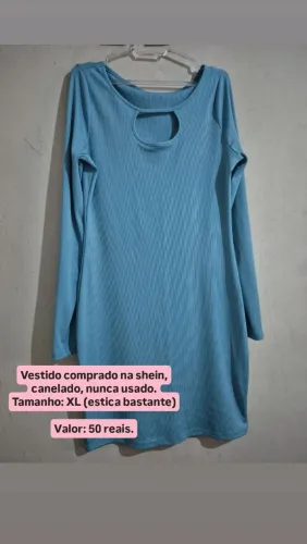Vestidos da shein, nunca usados, plus size.