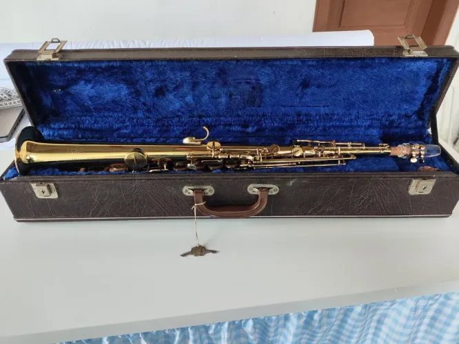 Sax soprano marca Weril Brasil copia perfeita mark VI