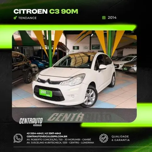 Citroen C3 Tendance 1.5 Flex 8V 5P Mec. 2014
