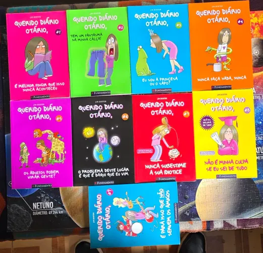 Coleção Kit Querido Diário Otário - 9 Livros (Volumes 1 ao 9) - Ótimo Estado