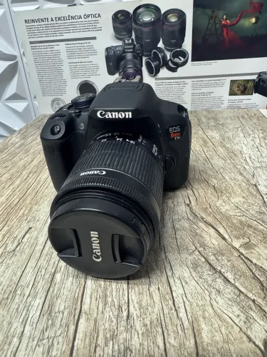 Cânon T5i + lente 1 ano de garantia