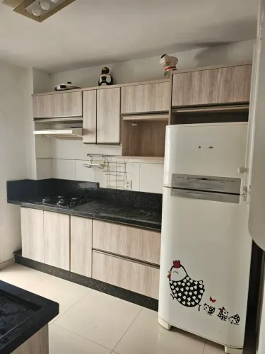 Apto 2 quartos MOBILIADO bairro Roçado - São José - SC