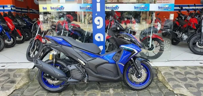 Yamaha Aerox 160 Abs Connected 2026 Azul Garantia Fábrica
