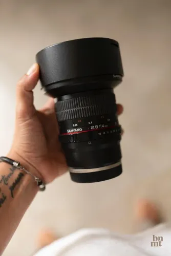 Lente Samyang 14mm sony e-mount