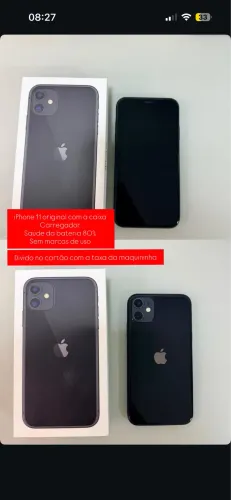 Vendo iPhone 11 excelente estado