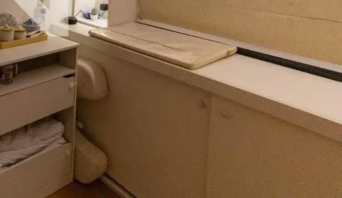Armário inferior branco em MDF 3 portas
