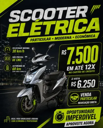 Moto Elétrica - Scooter