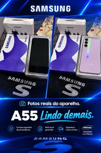 A55 256 lindo demais+nota loja na barra enviamos pra todo o país comprem aparelhos origina