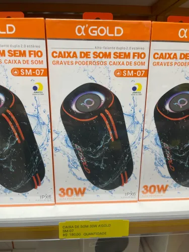 Caixa De Som Gold Original De 30w