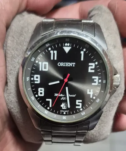 Relógio ORIENT original com pulseira e aço