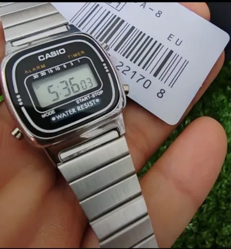 Relógio Casio vintage feminino, várias cores disponíveis 