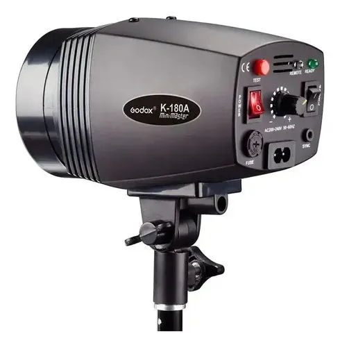 Tocha Flash Para Estúdio Fotográfico Godox K180a
