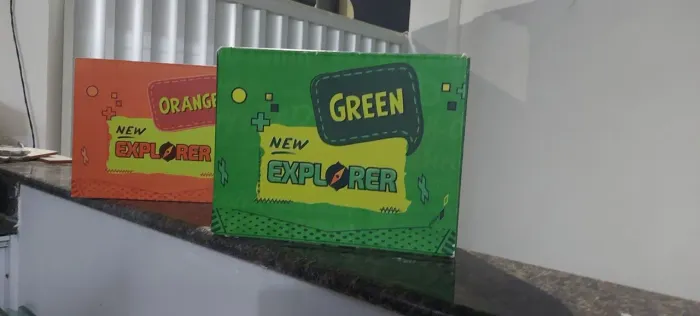 New Explorer Laranja e Green