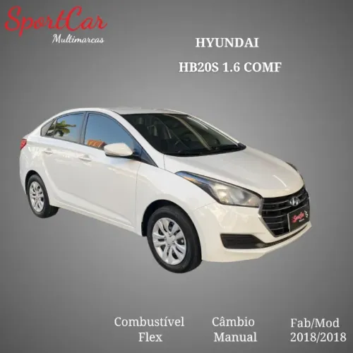 Hyundai HB20S C.plus/c.style 1.6 Flex 16V Mec.4p 2018