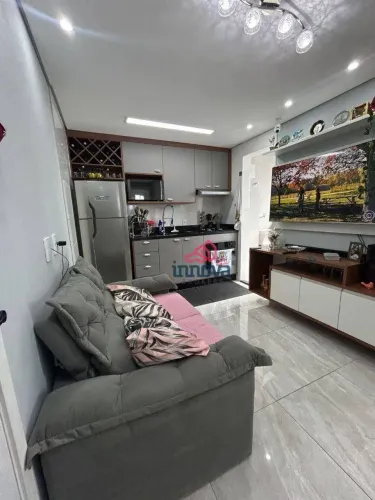 Apartamento com 2 dormitórios à venda, 44 m² por R$ 380.000,00 - Vila das Bandeiras - Guar