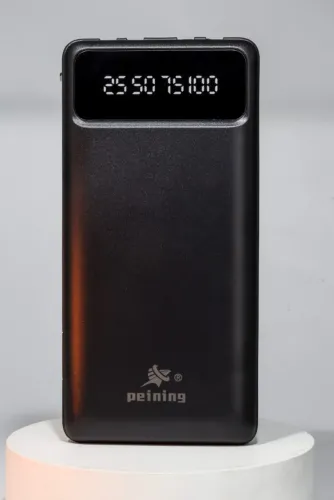 ? POWER BANK PEINING 10.000mAh COM CABOS INTEGRADOS E DISPLAY DIGITAL