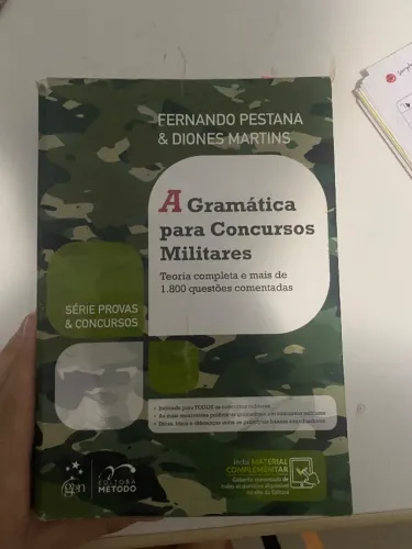 Livro de português- Gramática para concursos militares