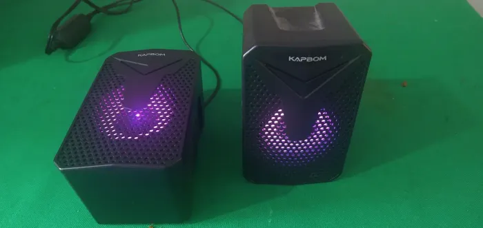 Caixinha de som para notebook 