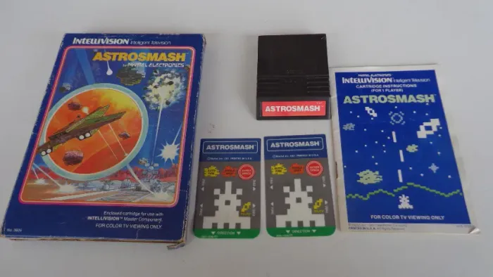 Cartucho Para Intellivision Jogo Astrosmash Funcionando (Usado)