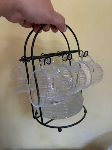 Suporte de cápsula e xícara com kit completo