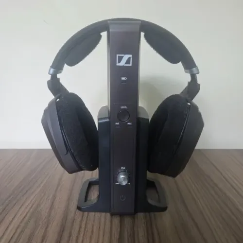 Fone Sennheiser HDR 185 + Base RS 185 - Sem Fio | Alta Qualidade