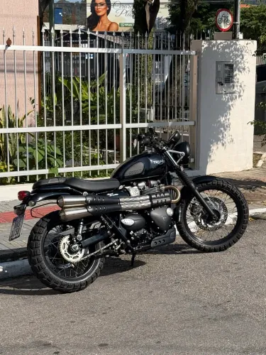 Triumph Street Scrambler 900cc - 2018!! Zerada!!!