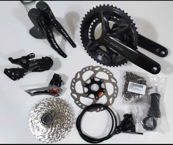 Grupo Shimano 105 R7100 12v Hidráulico/Mecânico 