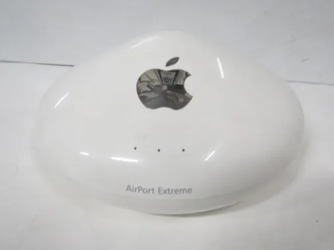 roteador antigo apple disco voador