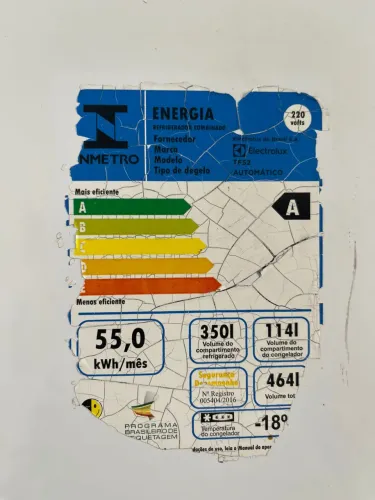 Geladeira Electrolux 464L